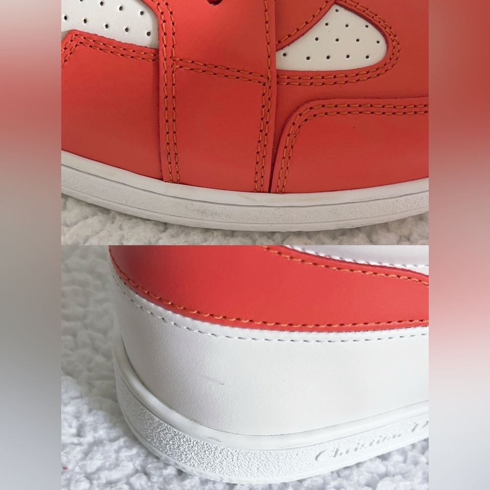 Christian Dior Women's Dior Star Low-Top Leather Sneakers - Picture 10 of 16